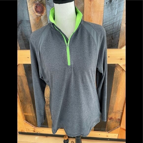 CHAMPION zip front top with neon accents, size M - Picture 1 of 8